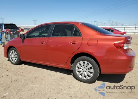 2012 Toyota Corolla Base z USA, uszkodzony, nr VIN JTDBU4EE9C9177932
